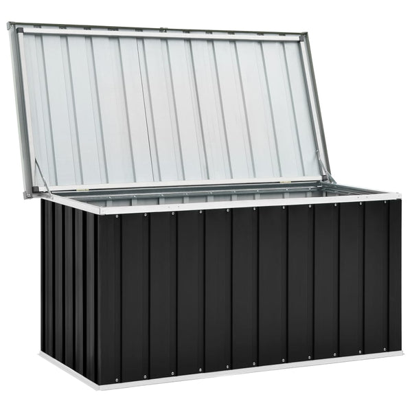 Storage Deck Boxes Garden Storage Box Anthracite 129X67x65 Cm