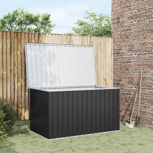 Vidaxl Garden Storage Box Anthracite 171X99x93 Cm Storage Deck Boxes