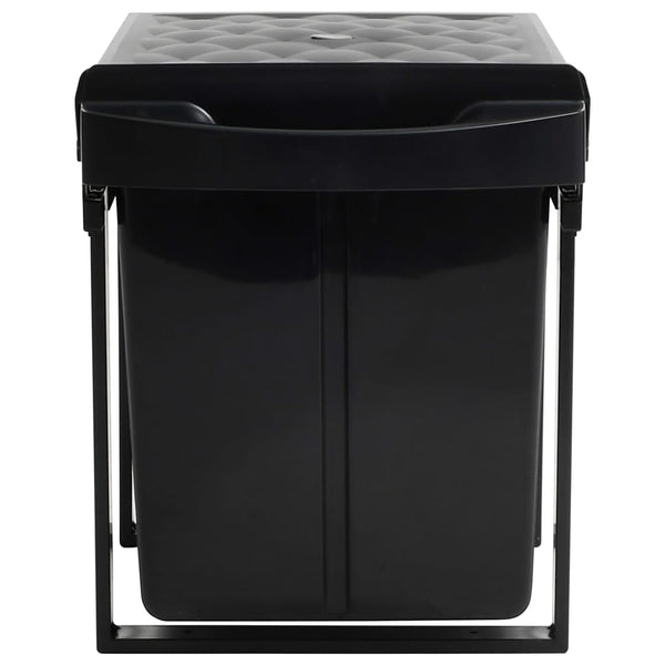 Kitchen Cupboard Pull Out Dustbin Soft Close 48 L Rubbish Bins