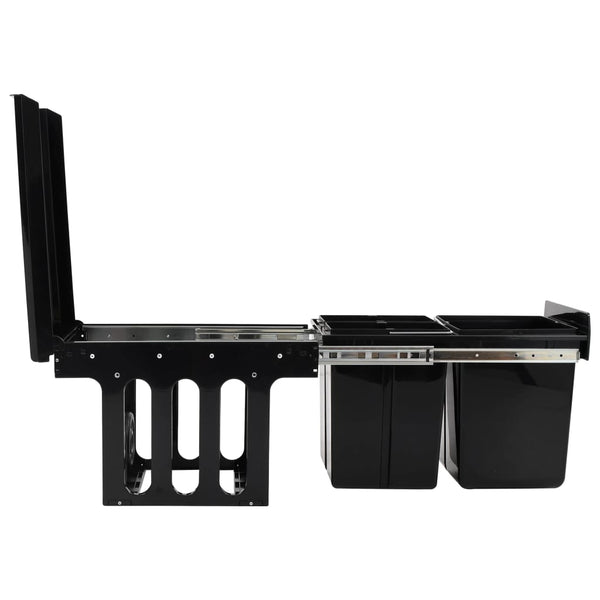 Vidaxl Kitchen Cupboard Pull Out Dustbin Soft Close 48 L Cabinets & Cupboards