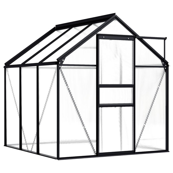 Vidaxl Greenhouse Anthracite Aluminium 3.61 M Greenhouses