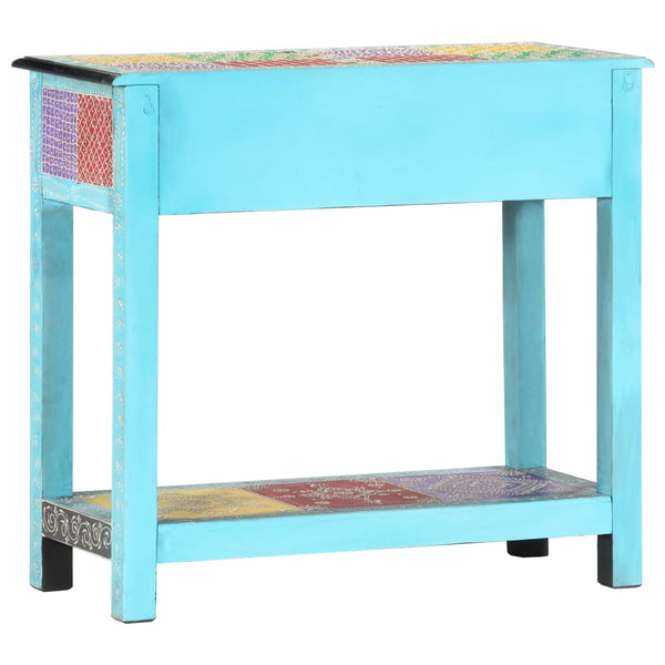 Hand Painted Console Table 80X35x75 Cm Solid Mango Wood Tables