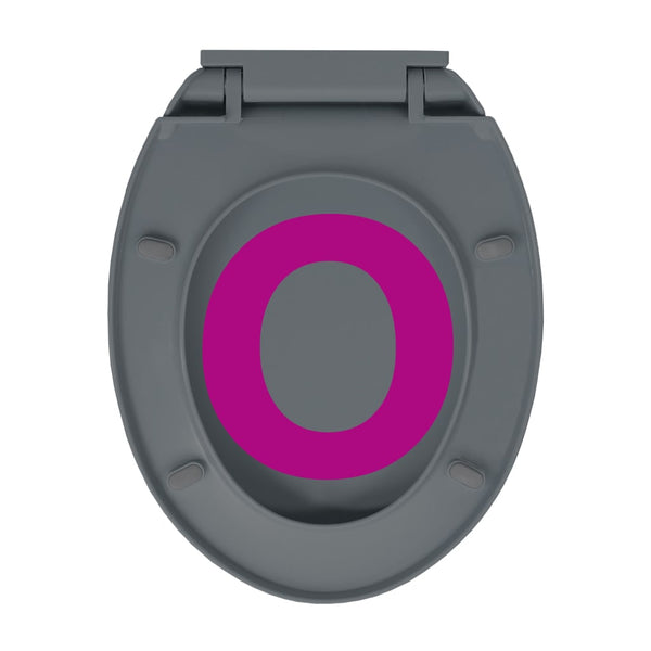 Soft Close Toilet Seat Grey Oval Toilet Seats