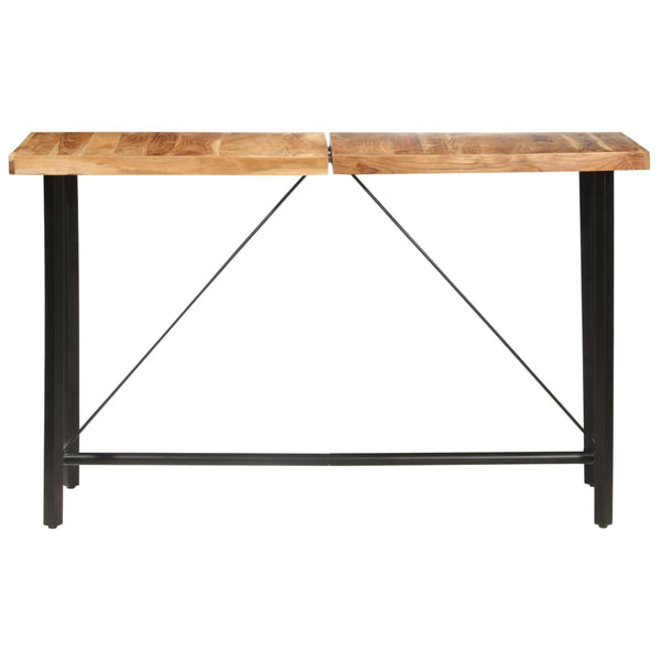 Bar Table 180X70x107 Cm Solid Acacia Wood Bar Tables