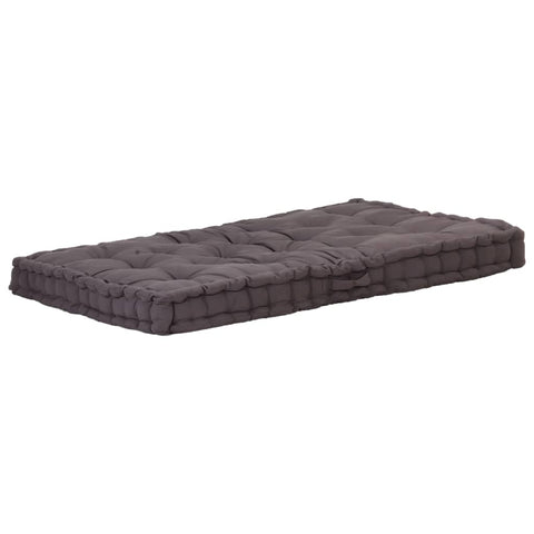 Cushions & Decorative Pillows Pallet Floor Cushion Cotton 120X80x10 Cm Anthracite