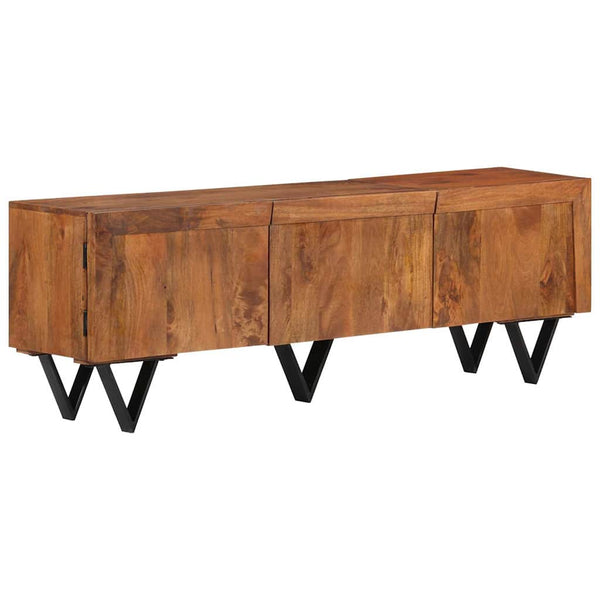 Vidaxl Tv Cabinet 140X30x46 Cm Solid Wood Mango Tv Stands & Entertainment Units