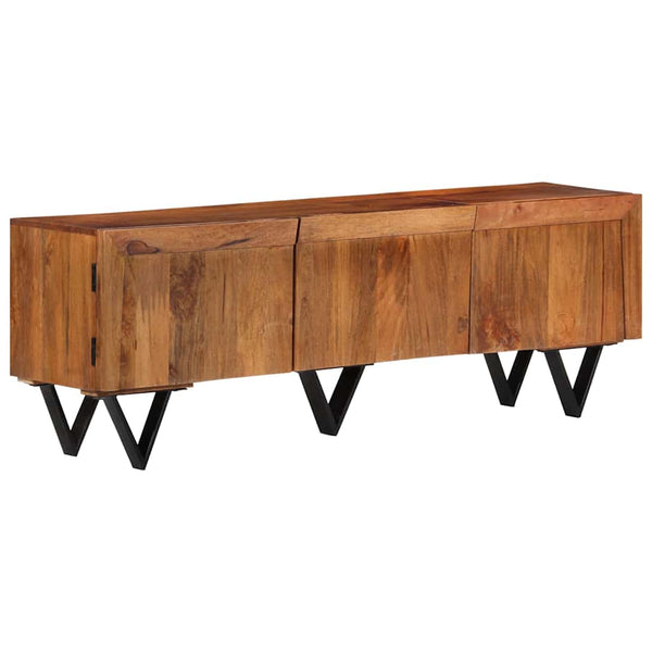 Vidaxl Tv Cabinet 140X30x46 Cm Solid Wood Mango Tv Stands & Entertainment Units