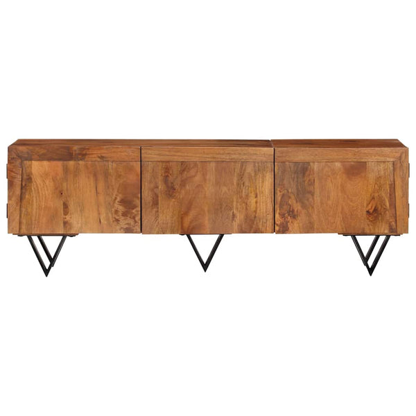 Vidaxl Tv Cabinet 140X30x46 Cm Solid Wood Mango Tv Stands & Entertainment Units