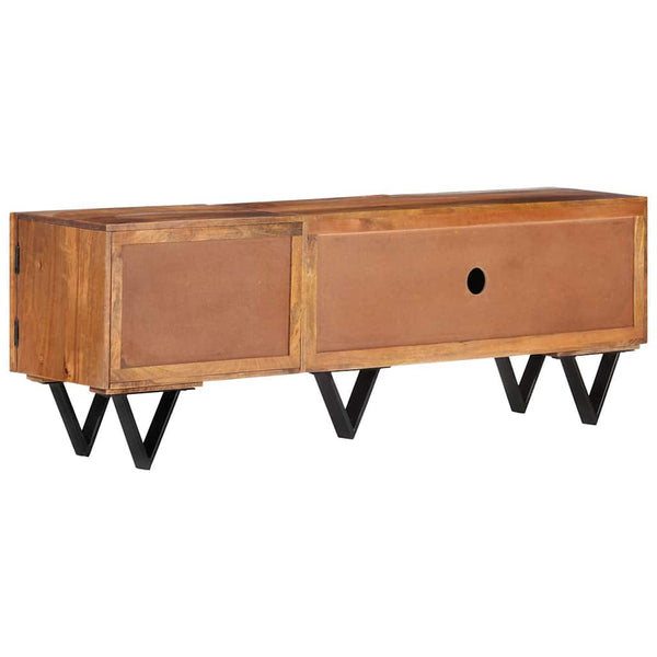Vidaxl Tv Cabinet 140X30x46 Cm Solid Wood Mango Tv Stands & Entertainment Units