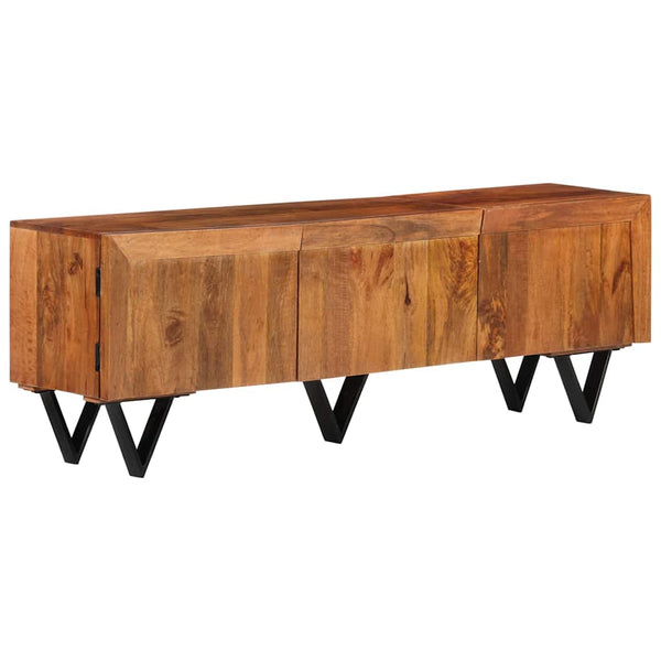 Vidaxl Tv Cabinet 140X30x46 Cm Solid Wood Mango Tv Stands & Entertainment Units