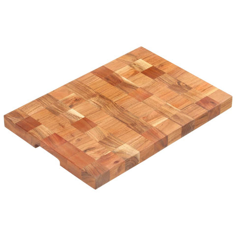 Chopping Board 50X34x3.8 Cm Solid Acacia Wood Cutting Boards