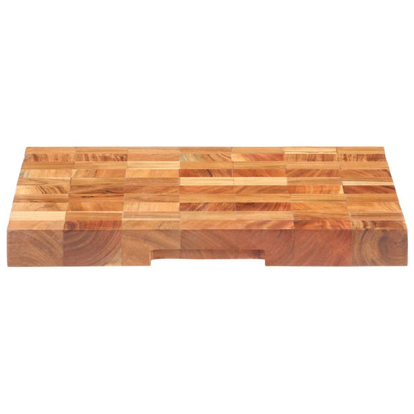 Chopping Board 50X34x3.8 Cm Solid Acacia Wood Cutting Boards