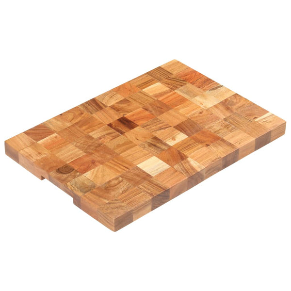 Chopping Board 50X34x3.8 Cm Solid Acacia Wood Cutting Boards