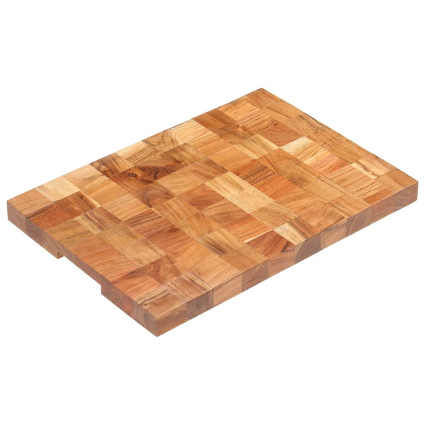 Chopping Board 50X34x3.8 Cm Solid Acacia Wood Cutting Boards