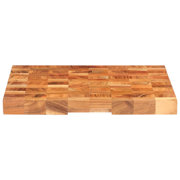 Chopping Board 60X40x3.8 Cm Solid Acacia Wood Cutting Boards