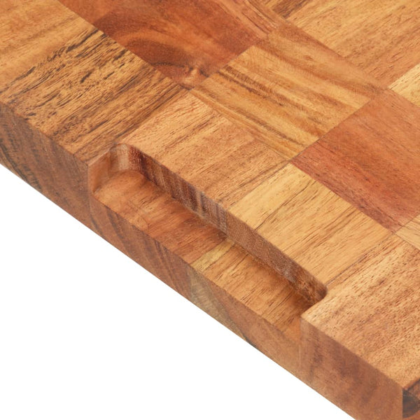 Chopping Board 60X40x3.8 Cm Solid Acacia Wood Cutting Boards
