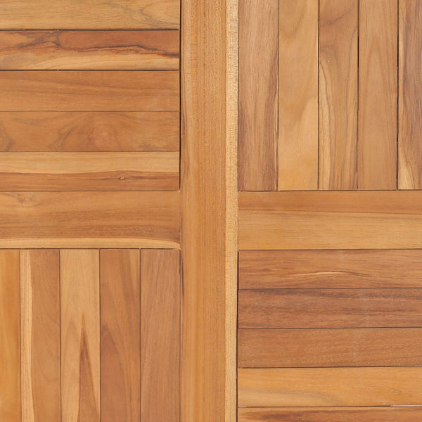 Vidaxl Table Top Solid Teak Wood Round 2.5 Cm 90 Tabletop & Shelf Décor