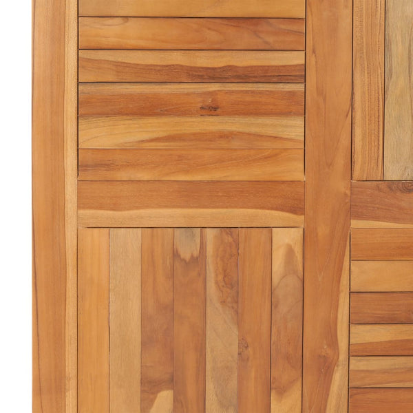 Vidaxl Table Top Solid Teak Wood Square 90X90x2.5 Cm Tables