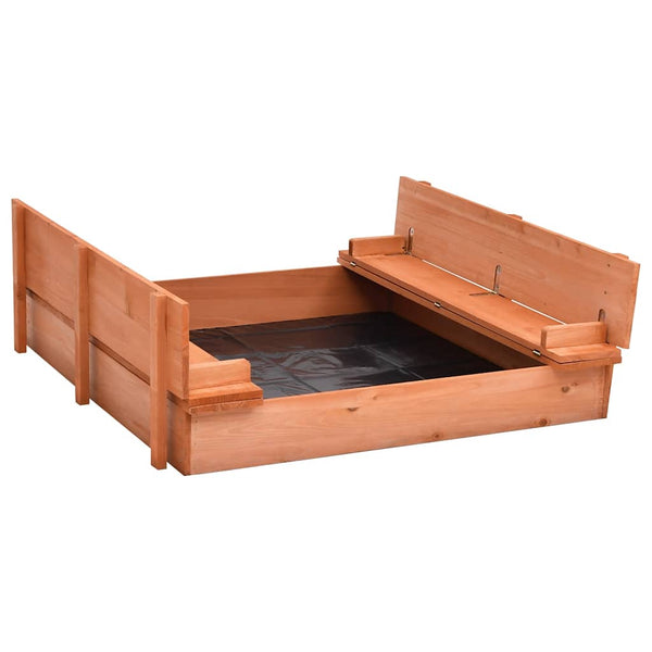 Vidaxl Sandbox Firwood 95X90x15 Cm Sandpit Toys