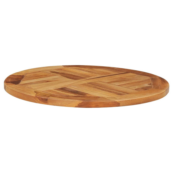 Tables Rotating Table Disk Solid Teak Wood