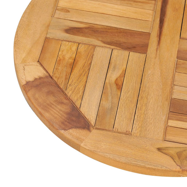 Tables Rotating Table Disk Solid Teak Wood