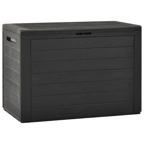 Garden Storage Box Anthracite 78X44x55 Cm Storage Deck Boxes