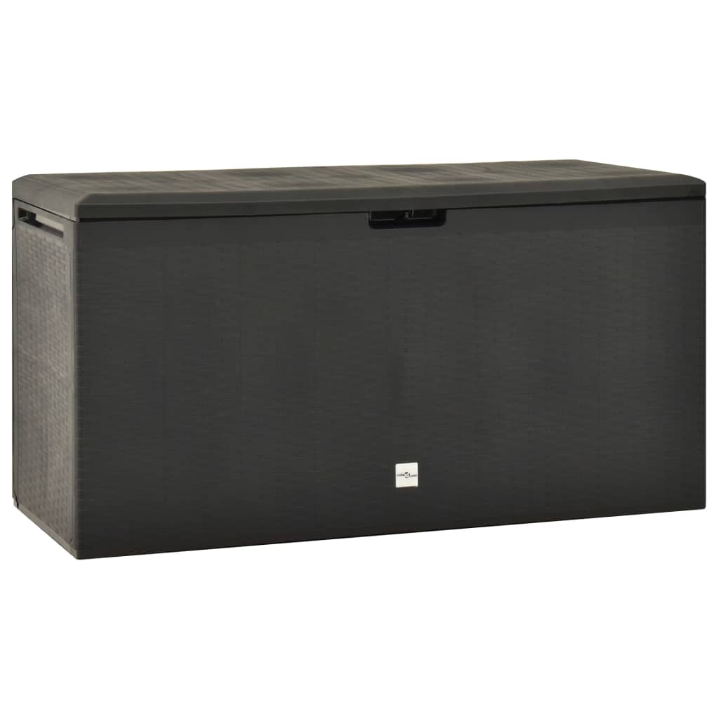 Storage Deck Boxes Garden Storage Box Anthracite 114X47x60 Cm