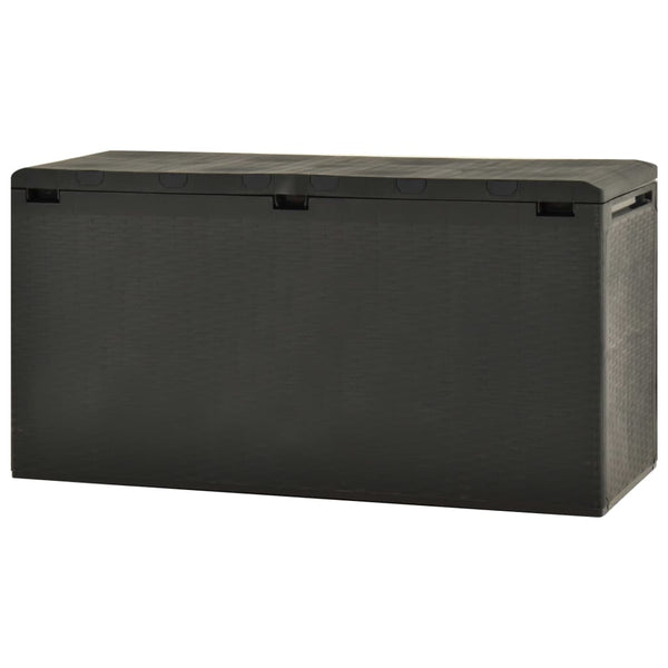 Storage Deck Boxes Garden Storage Box Anthracite 114X47x60 Cm