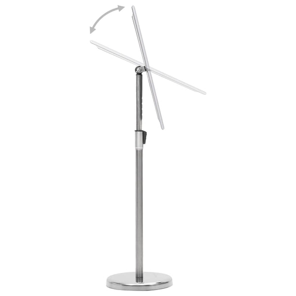 A3 Pedestal Poster Stand Silver Aluminium Alloy Message Boards