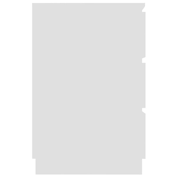 Vidaxl Writing Desk White 140Cm X 50Cm 77Cm Engineered Wood Home Office Desks