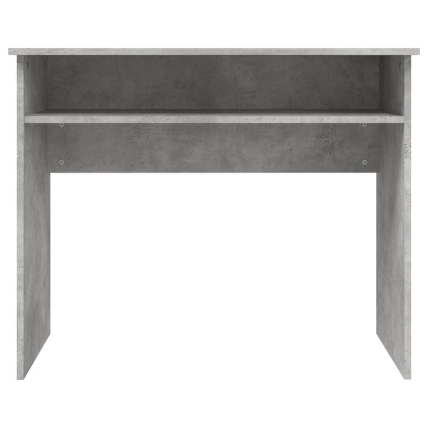 Desk Concrete Grey 90X50x74 Cm Engineered Wood Home Office Desks