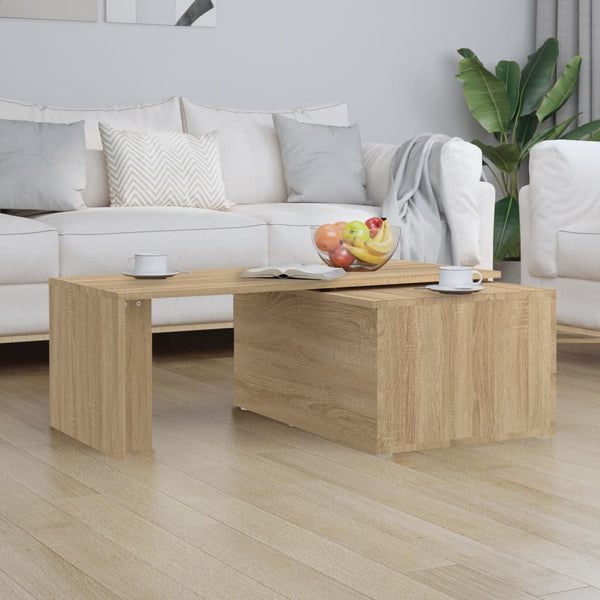 Coffee Table Sonoma Oak 150X50x35 Cm Engineered Wood Coffee Tables