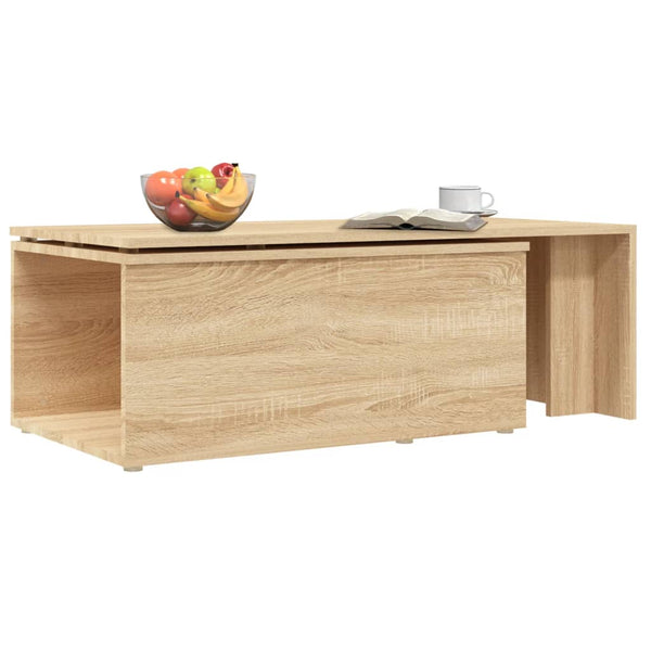Coffee Table Sonoma Oak 150X50x35 Cm Engineered Wood Coffee Tables