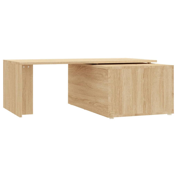 Coffee Table Sonoma Oak 150X50x35 Cm Engineered Wood Coffee Tables