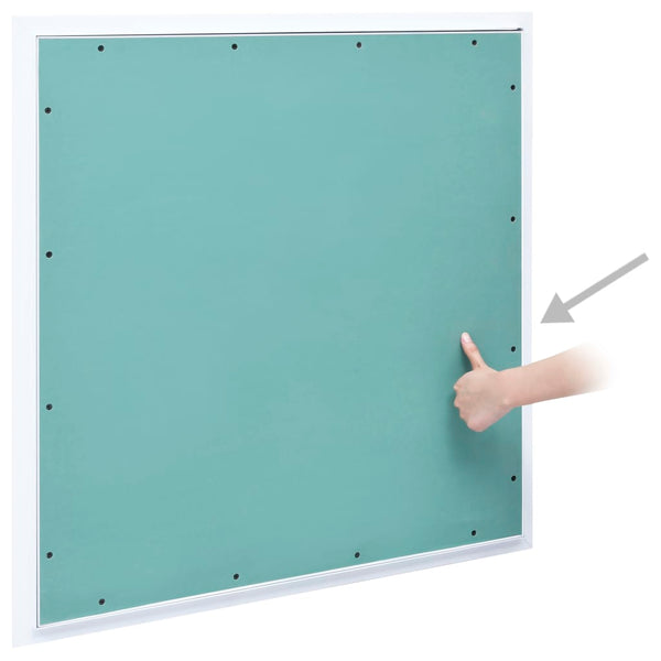 Vidaxl Access Panel With Aluminium Frame And Plasterboard 600X600 Mm Other Building Materials