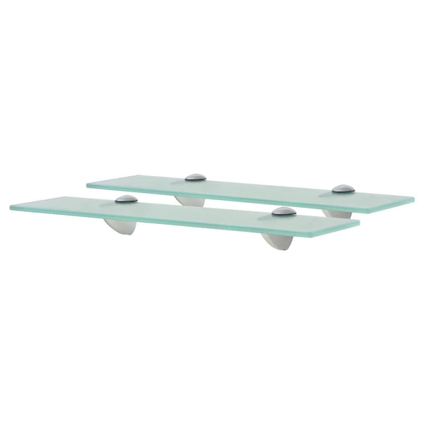Floating Shelves 2 Pcs Glass 40X10 Cm 8 Mm Wall Shelves