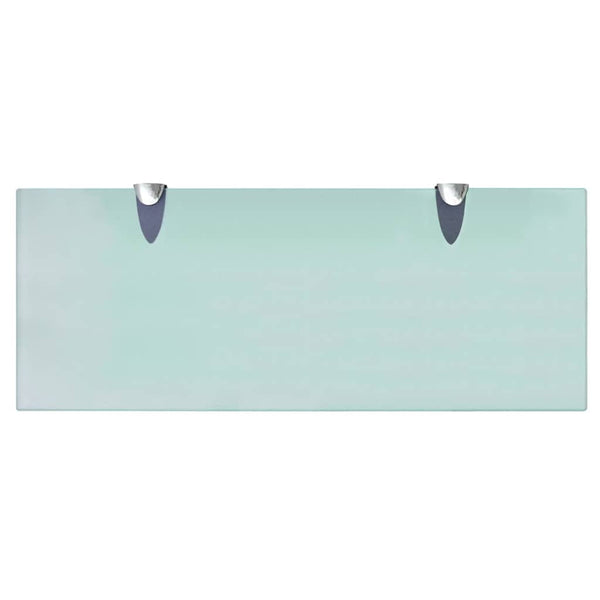 Vidaxl Floating Shelves 2 Pcs Glass 50X20 Cm 8 Mm Wall Shelves