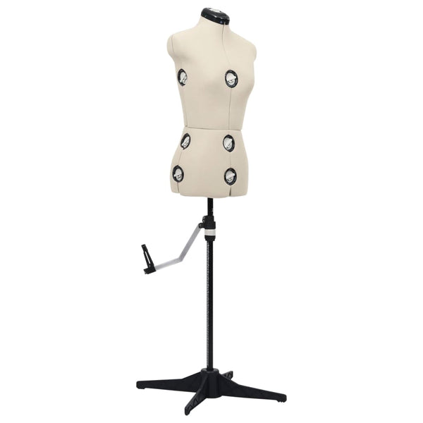 Dress Form Female Cream S Size 33 40 Mannequins