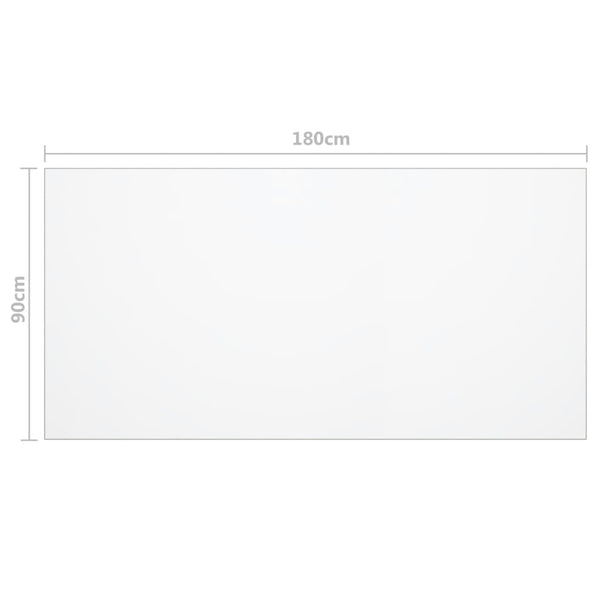 Table Protector Transparent 180X90 Cm 1.6 Mm Pvc Table Cloths