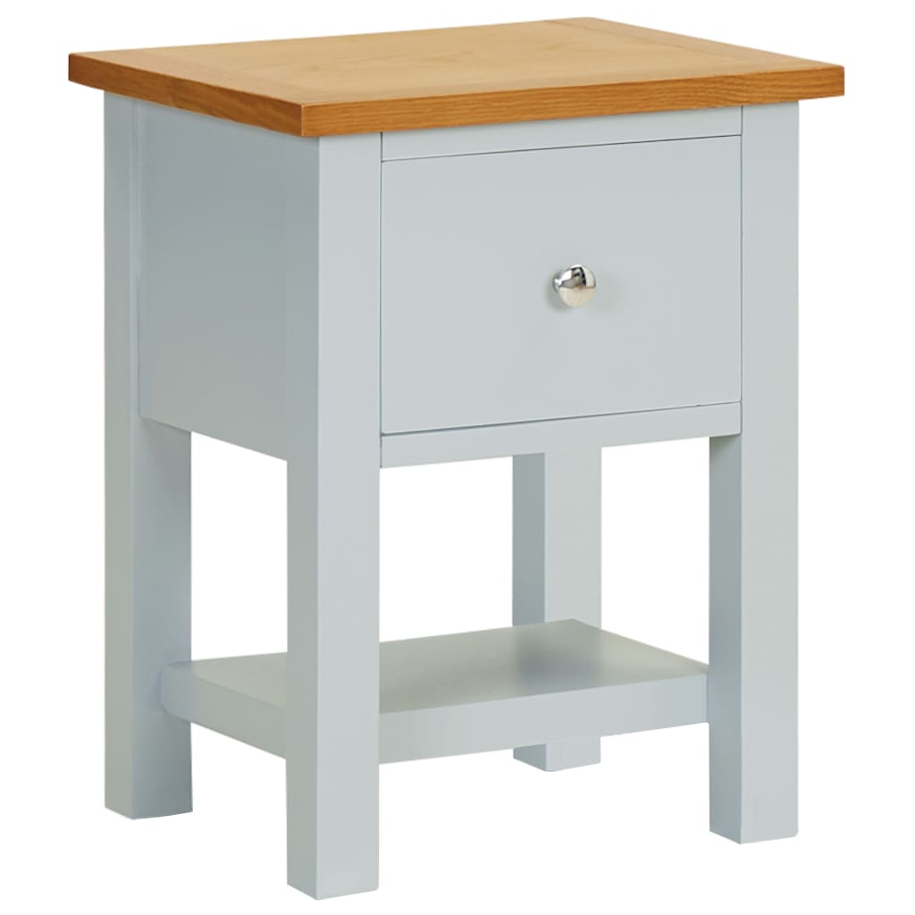Nightstand 36X30x47 Cm Solid Oak Wood Bedside Tables