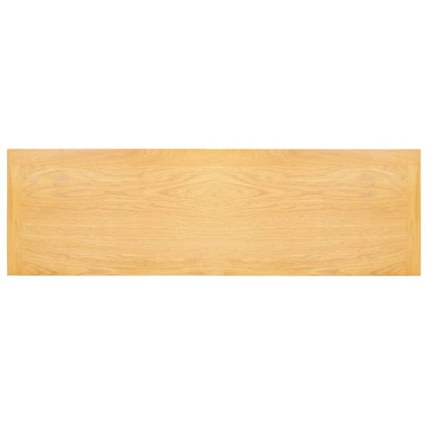 Sideboard 110X33.5X70 Cm Solid Oak Wood