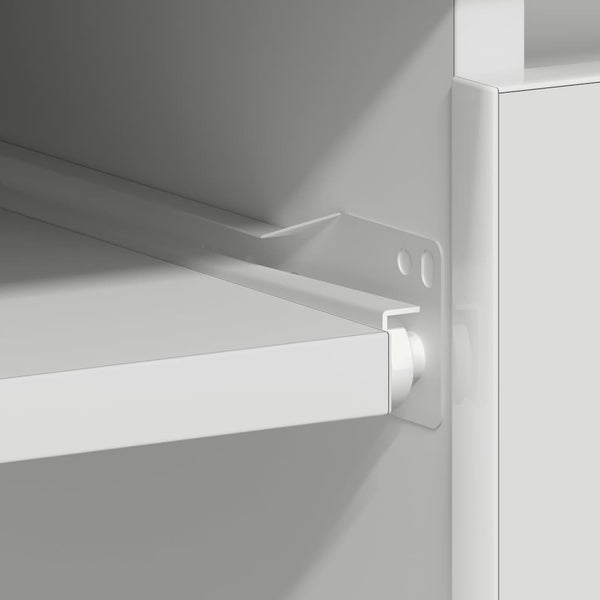 Vidaxl Desk White 90X45x76 Cm Engineered Wood Home Office Desks