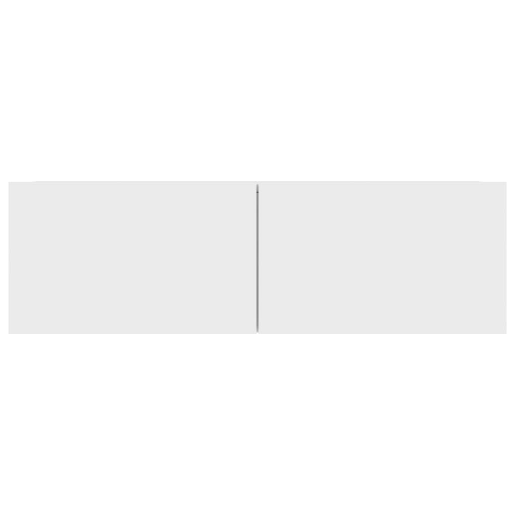 Tv Cabinet White 100X30x30 Cm Engineered Wood Tv Stands & Entertainment Units