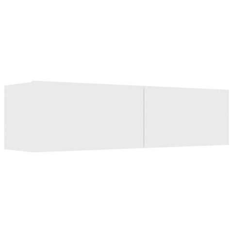 Tv Cabinet White 120X30x30 Cm Engineered Wood Tv Stands & Entertainment Units