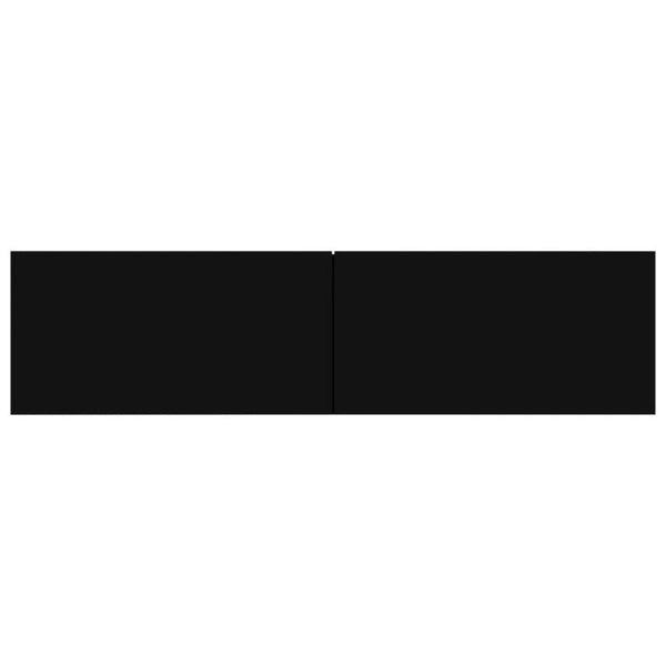 TV Stands & Entertainment Units Tv Cabinet Black 120X30x30 Cm Engineered Wood