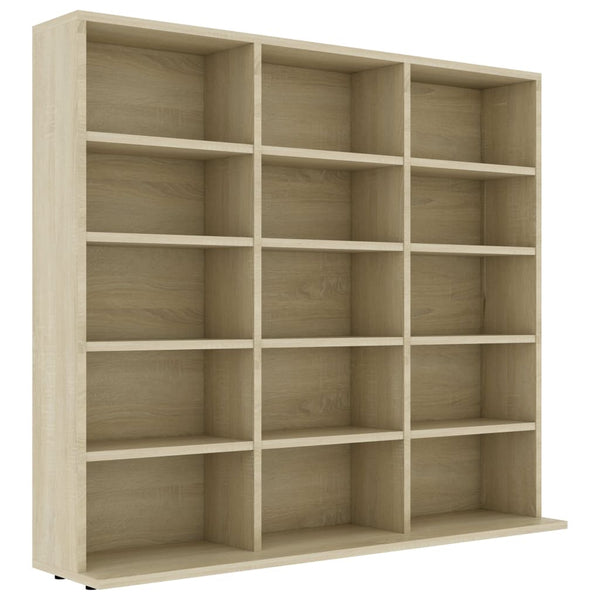 Vidaxl Cd Cabinet Sonoma Oak 100X23x89.5 Cm Engineered Wood Cabinets & Cupboards