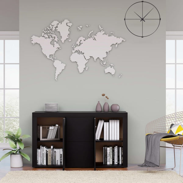 Sideboard Black 120X36x69 Cm Engineered Wood Sideboards & Buffets