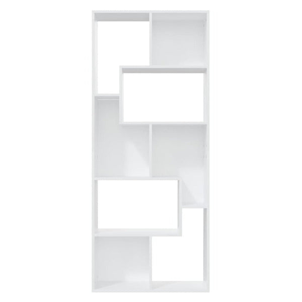 Vidaxl Book Cabinet White 67X24x161 Cm Engineered Wood Cabinets & Cupboards