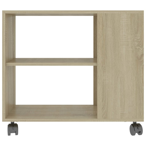 Side Table Sonoma Oak 70X35x55 Cm Engineered Wood Side Tables