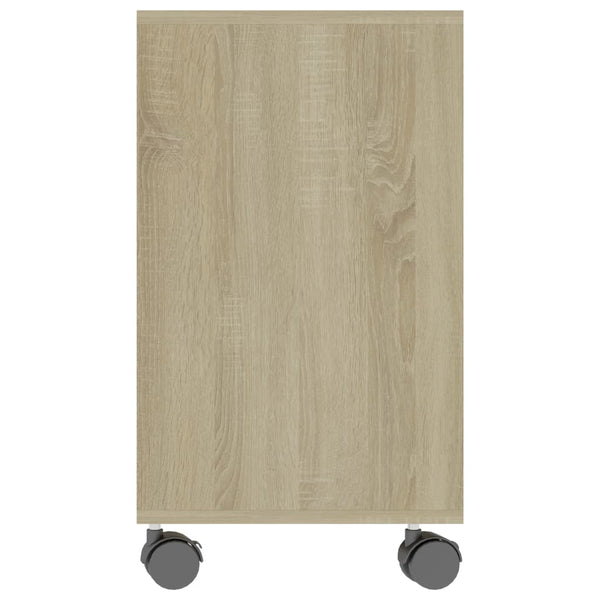 Side Table Sonoma Oak 70X35x55 Cm Engineered Wood Side Tables